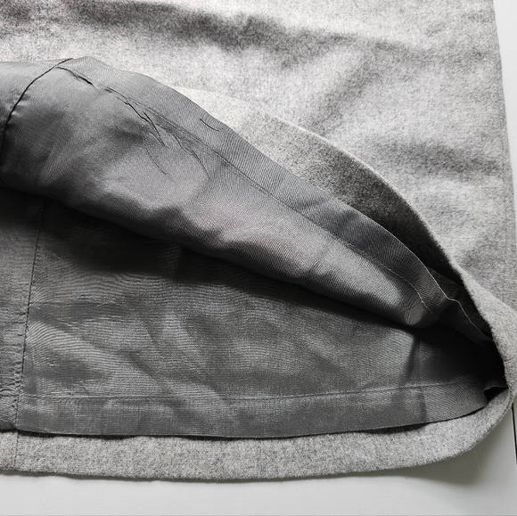 J. Crew Gray Wool Blend Mini Skirt - Picture 3 of 6